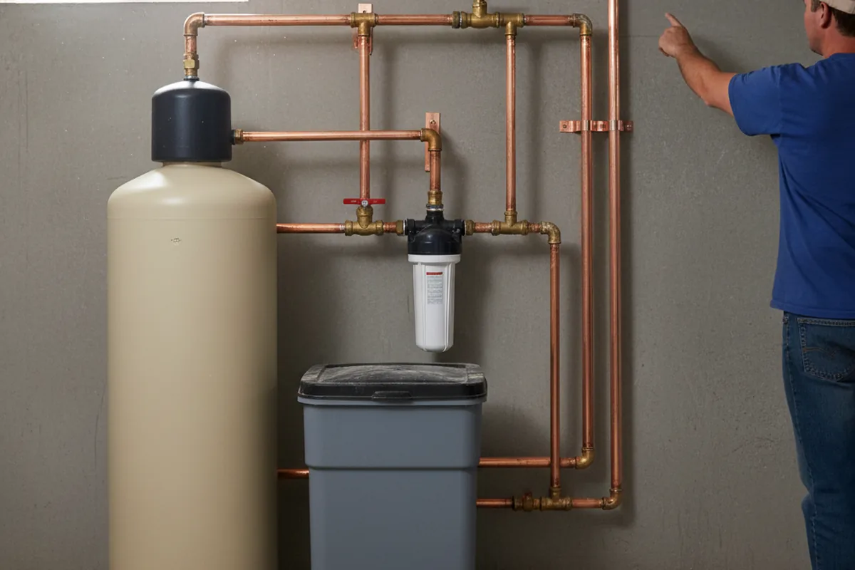 Whole-house water treatment system installed in Uniondale